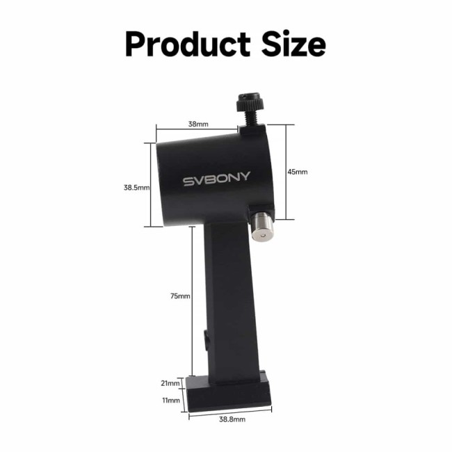 Искатель SVBONY 6x30 оборачивающий с креплением (SV182)