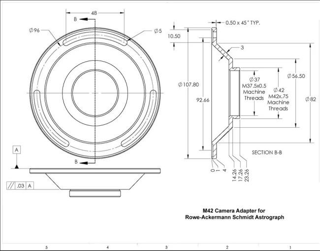 Телескоп Celestron 11" f/2,2 RASA (v2) (OTA)