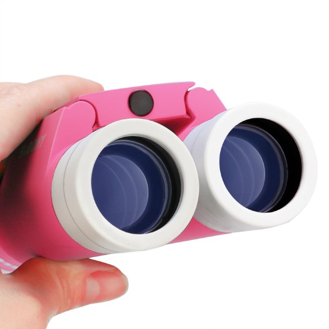 Бинокль детский SVBONY 10x25 розовый