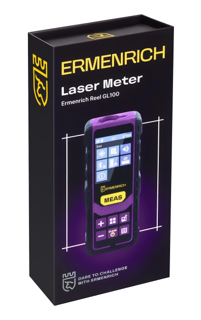 Лазерная рулетка Ermenrich Reel PRO GL100