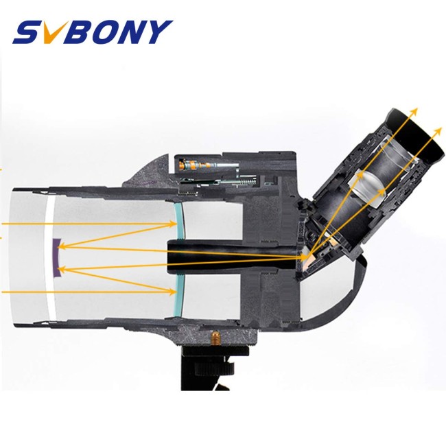 Зрительная труба SVBONY 25-75x70 (SV41) Зрительная труба SVBONY 25-75x70 (SV41)
