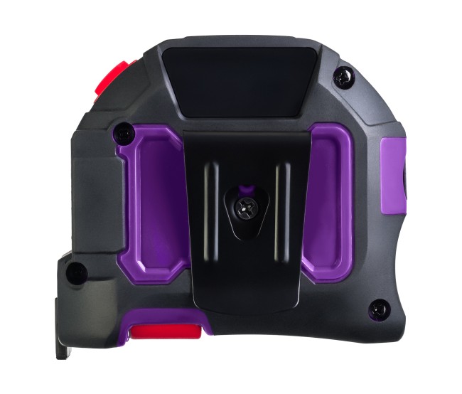 Рулетка с лазерным дальномером Ermenrich Reel SLR545 PRO, фиолетовый