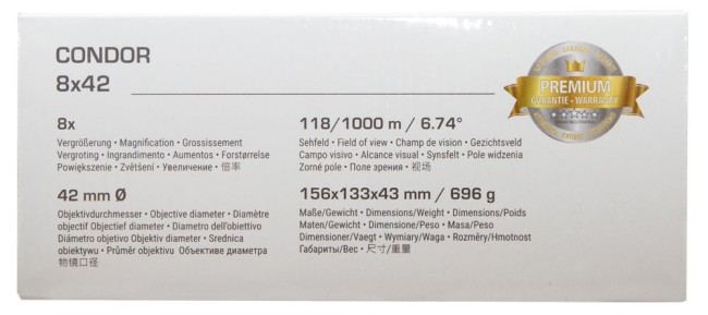 Бинокль Bresser Condor UR 8x42 Бинокль Bresser Condor UR 8x42