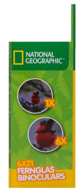 Бинокль детский Bresser National Geographic 6x21 «Зебра»