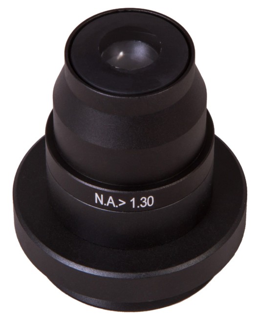 Конденсор темного поля A >1,30 Levenhuk M500 (масляная иммерсия) Конденсор темного поля A >1,30 Levenhuk M500 (масляная иммерсия)