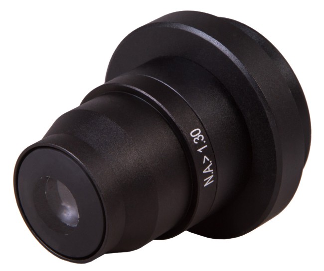 Конденсор темного поля A >1,30 Levenhuk M500 (масляная иммерсия) Конденсор темного поля A >1,30 Levenhuk M500 (масляная иммерсия)