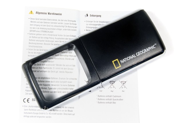 Лупа Bresser National Geographic 3x, 35x40 мм Лупа Bresser National Geographic 3x, 35x40 мм