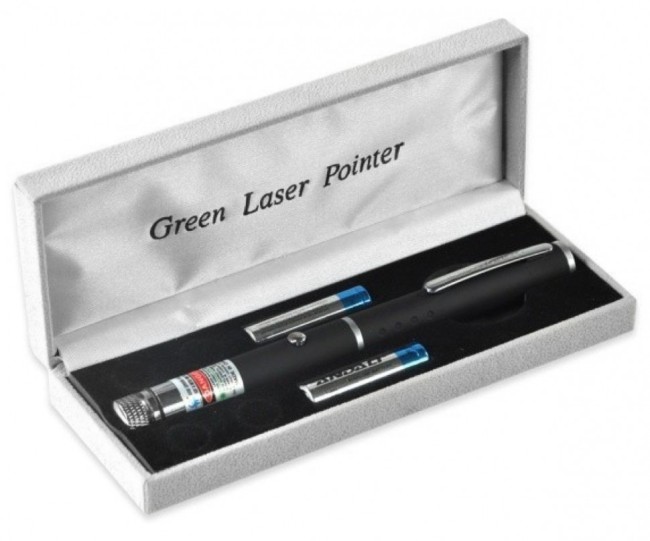 Лазерная указка зеленый лазер Kromatech (1 насадка)