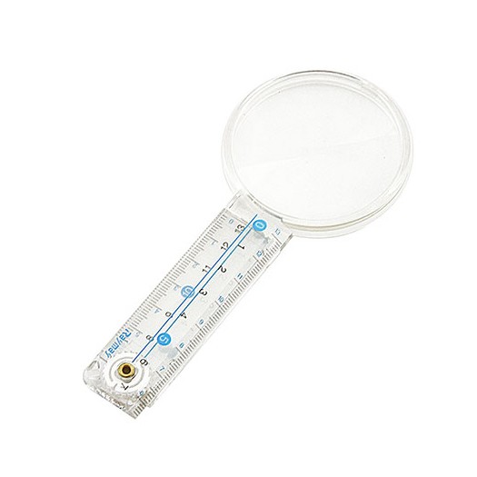 Лупа линейка Veber 81211, 3x, 60 мм Лупа линейка Veber 81211, 3x, 60 мм