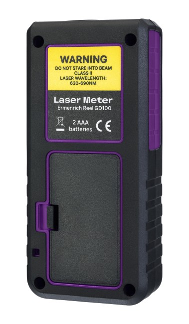 Лазерная рулетка Ermenrich Reel PLUS GD100, фиолетовый