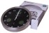 Метеостанция (настенные часы) Bresser MyTime io, 30 см, черная Метеостанция (настенные часы) Bresser MyTime io, 30 см, черная