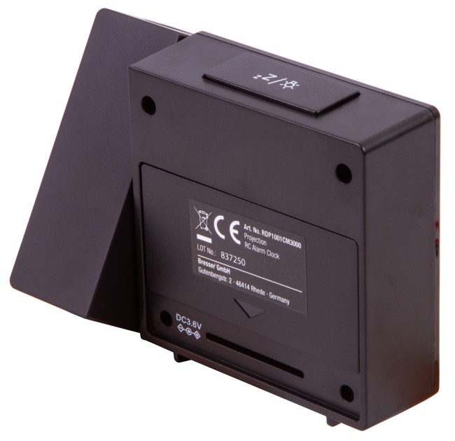 Часы цифровые Explore Scientific с проектором и термометром, черные