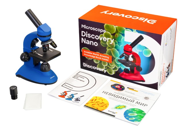 Микроскоп Discovery Nano Gravity с книгой Микроскоп Discovery Nano Gravity с книгой
