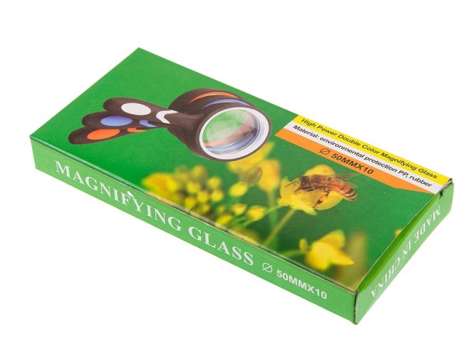 Лупа Veber с ручкой 50 (10х, 50мм)