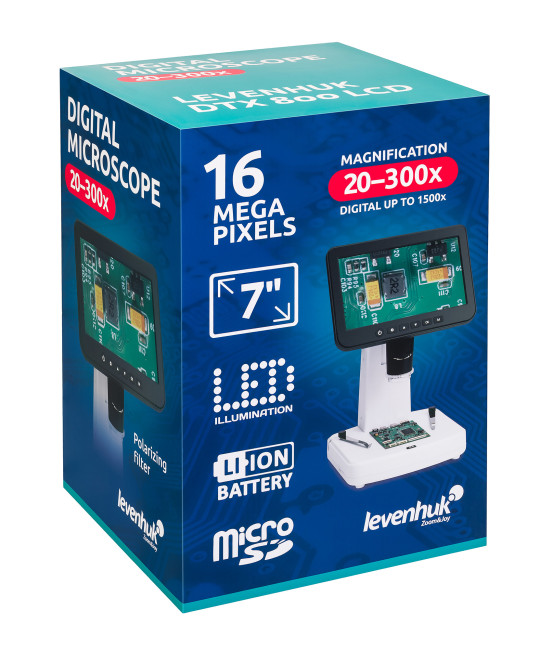 Микроскоп цифровой Levenhuk DTX 800 LCD