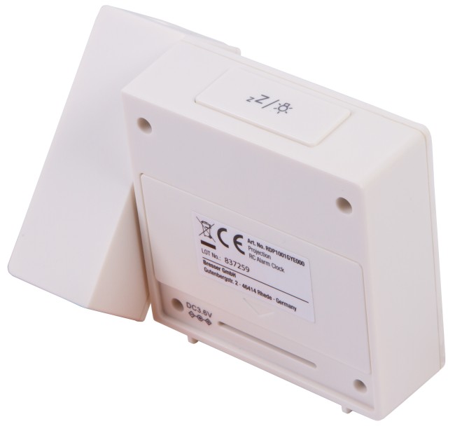 Часы цифровые Explore Scientific с проектором и термометром, белые Часы цифровые Explore Scientific с проектором и термометром, белые