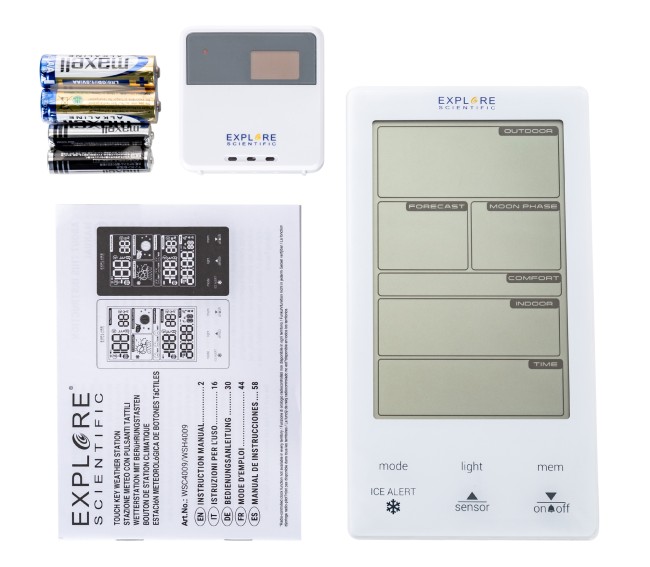 Метеостанция Explore Scientific Classic Vertical, белая Метеостанция Explore Scientific Classic Vertical, белая