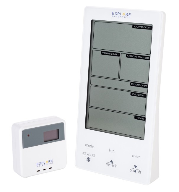 Метеостанция Explore Scientific Classic Vertical, белая Метеостанция Explore Scientific Classic Vertical, белая