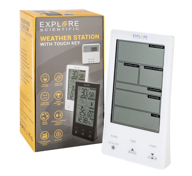 Метеостанция Explore Scientific Classic Vertical, белая Метеостанция Explore Scientific Classic Vertical, белая