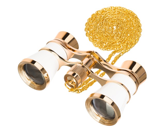 Театральный бинокль Levenhuk Broadway 325B, белый