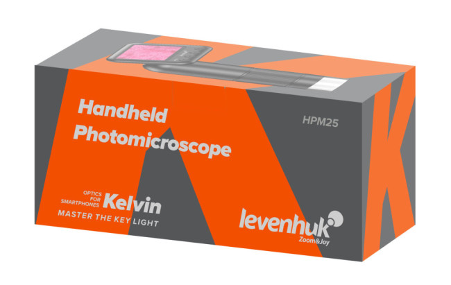 Карманный фотомикроскоп Levenhuk Kelvin HPM25