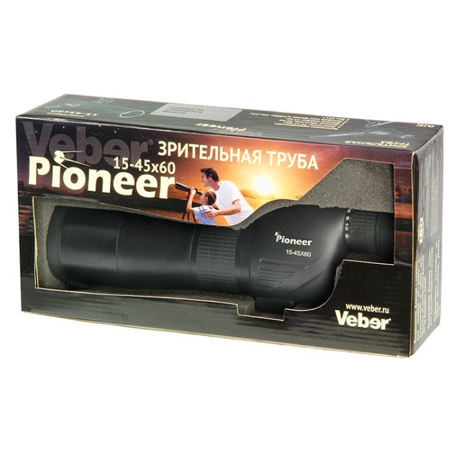 Зрительная труба Veber Pioneer 15-45x60 Р Зрительная труба Veber Pioneer 15-45x60 Р