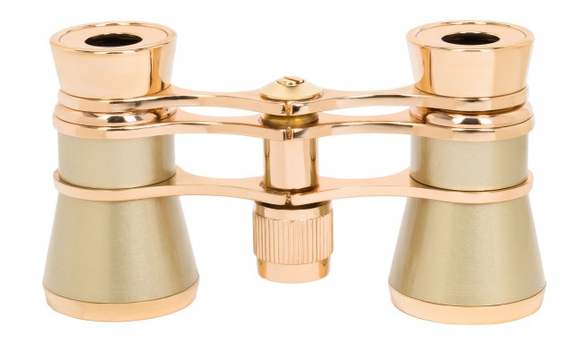 Театральный бинокль Levenhuk Broadway 325B, золотистый Театральный бинокль Levenhuk Broadway 325B, золотистый
