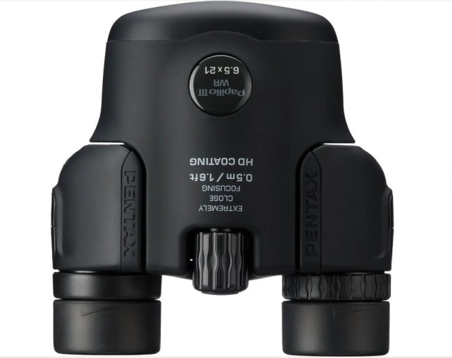 Бинокль Pentax Papilio III 6.5x21 WR черный Бинокль Pentax Papilio III 6.5x21 WR черный