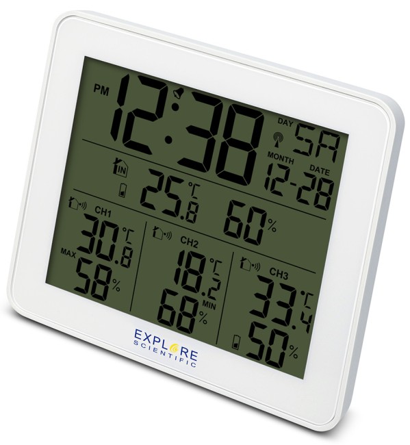 Метеостанция Explore Scientific с тремя датчиками Метеостанция Explore Scientific с тремя датчиками