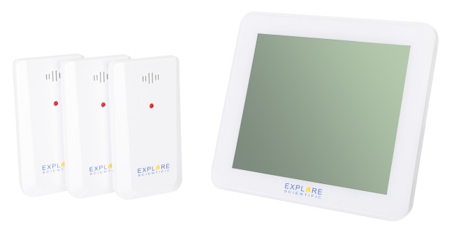 Метеостанция Explore Scientific с тремя датчиками Метеостанция Explore Scientific с тремя датчиками