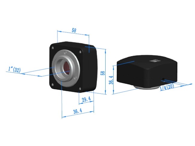 Видеоокуляр ToupCam UA1200CA