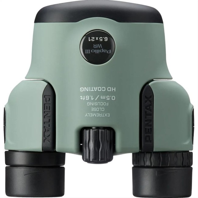 Бинокль Pentax Papilio III 6.5x21 WR оливковый Бинокль Pentax Papilio III 6.5x21 WR оливковый