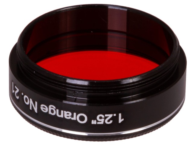 Светофильтр Explore Scientific оранжевый №21, 1,25" Светофильтр Explore Scientific оранжевый №21, 1,25"