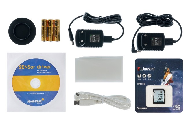 Микроскоп цифровой Levenhuk D80L LCD, монокулярный Микроскоп цифровой Levenhuk D80L LCD, монокулярный