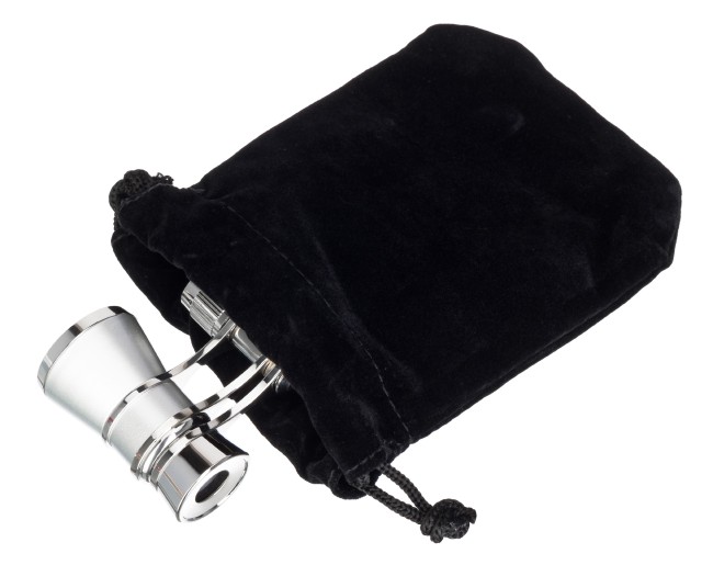 Театральный бинокль Levenhuk Broadway 325B, серебристый