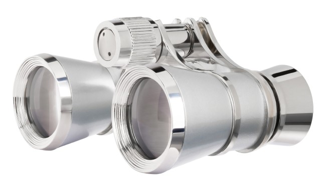 Театральный бинокль Levenhuk Broadway 325B, серебристый