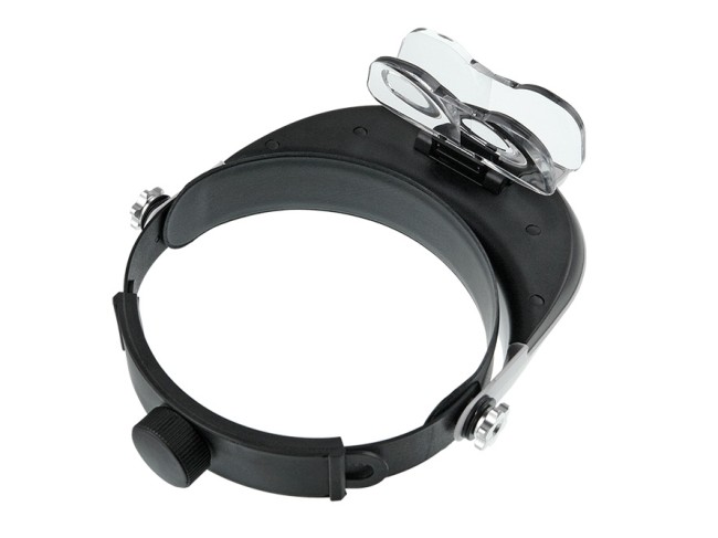 Лупа Veber 81001-G (лупа налобная с подсветкой) Лупа Veber 81001-G (лупа налобная с подсветкой)