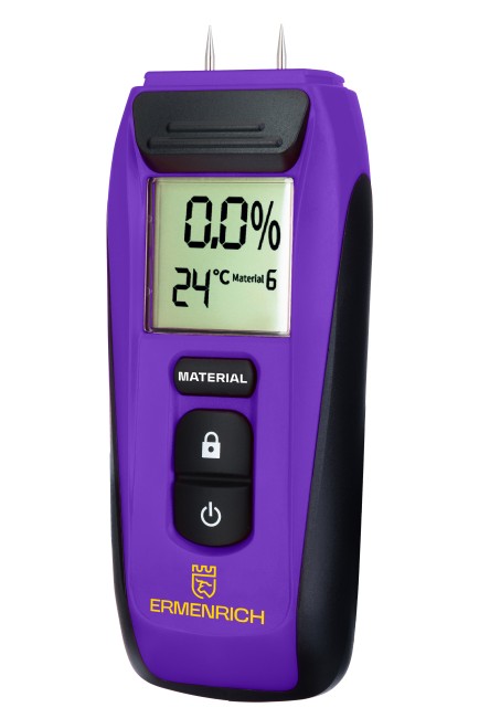 Датчик влажности Ermenrich Wett MW20, фиолетовый Датчик влажности Ermenrich Wett MW20, фиолетовый