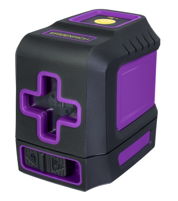 Лазерный уровень Ermenrich BASE LT10, фиолетовый