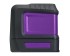 Лазерный уровень Ermenrich BASE LT10, фиолетовый