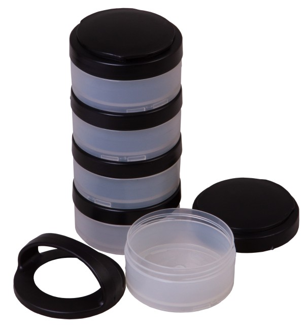 Контейнеры Bresser для аксессуаров для микроскопов, разъемные Контейнеры Bresser для аксессуаров для микроскопов, разъемные