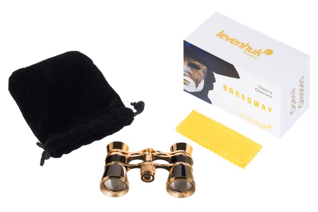 Театральный бинокль Levenhuk Broadway 325B, черный