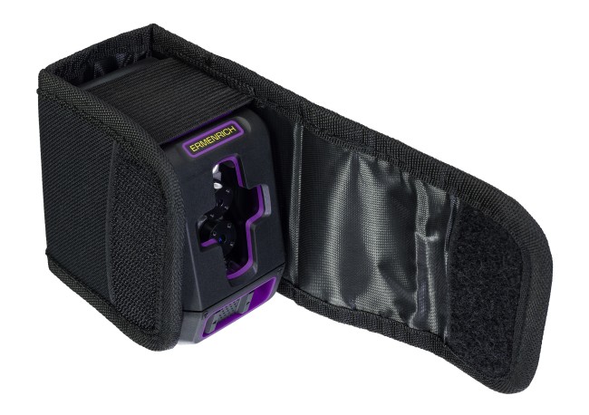 Лазерный уровень Ermenrich BASE LT20, фиолетовый