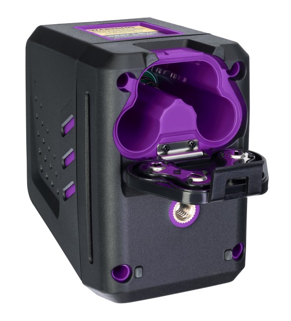 Лазерный уровень Ermenrich BASE LT20, фиолетовый