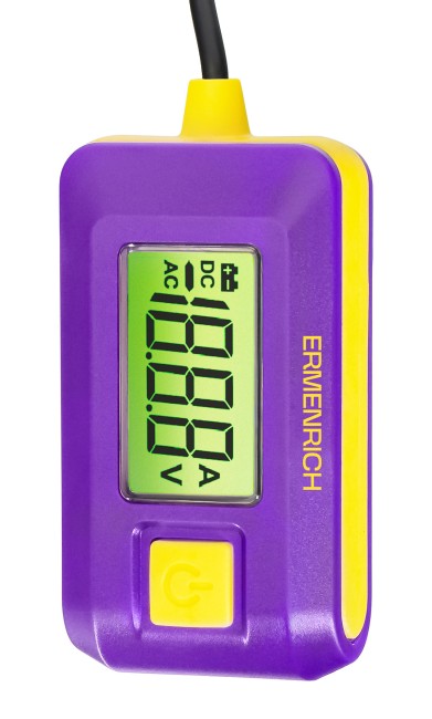 Тестер автомобильный Ermenrich Zing CT30, фиолетовый
