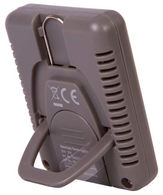 Гигрометр и термометр Bresser Temeo Hygro, набор 3 шт., серый