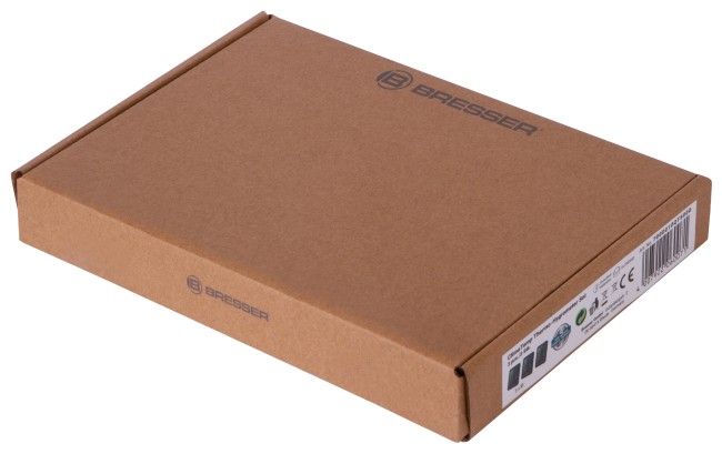 Гигрометр и термометр Bresser Temeo Hygro, набор 3 шт., серый