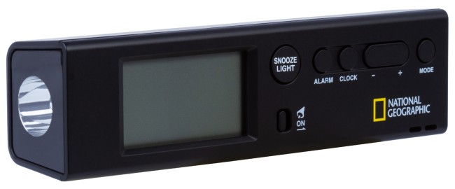 Часы Bresser National Geographic World Time с термометром и фонариком Часы Bresser National Geographic World Time с термометром и фонариком