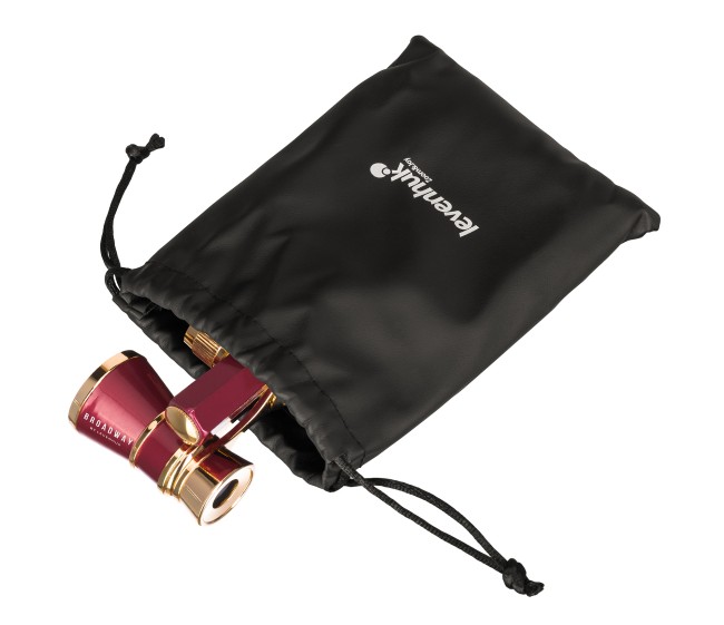 Театральный бинокль-лорнет Levenhuk Broadway 325E, красный