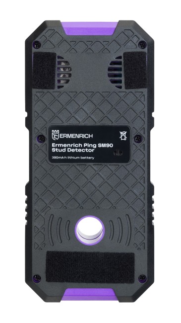 Детектор скрытой проводки Ermenrich Ping SM90, фиолетовый Детектор скрытой проводки Ermenrich Ping SM90, фиолетовый